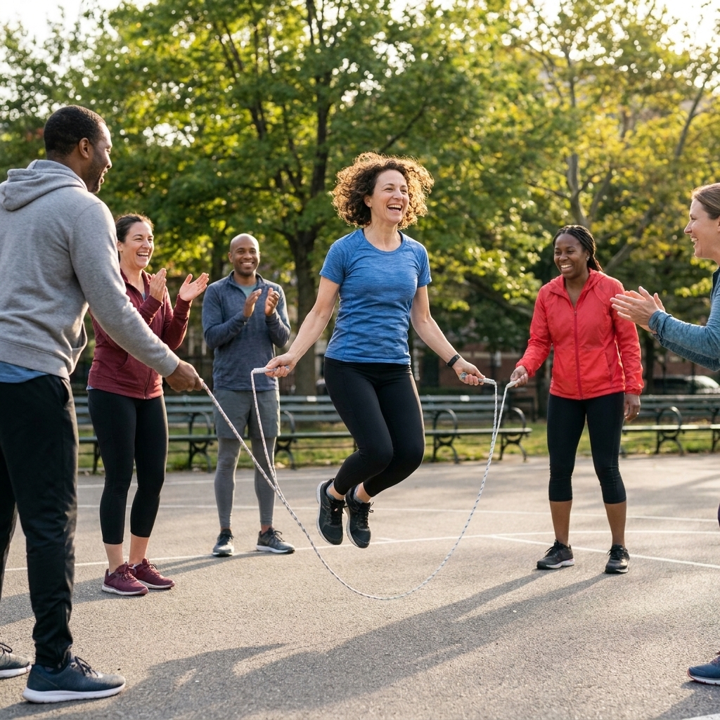 Playground Games for Adult Fitness
