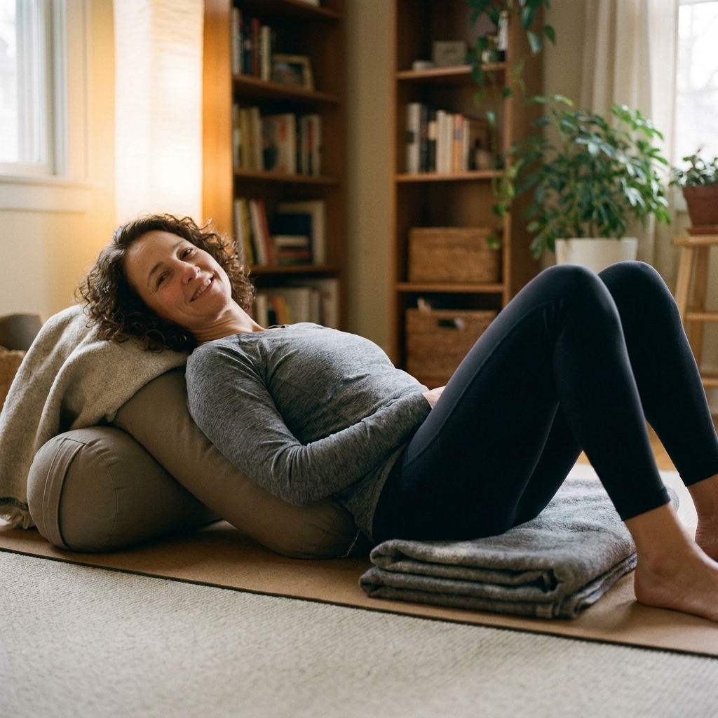 Restorative Yoga vs. Mat Pilates